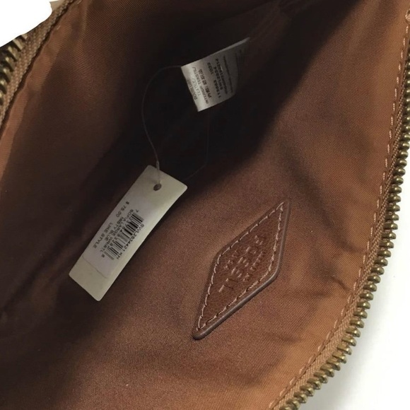 Fossil Blue and Brown Geometric Pattern Bags - Picture 6 of 9